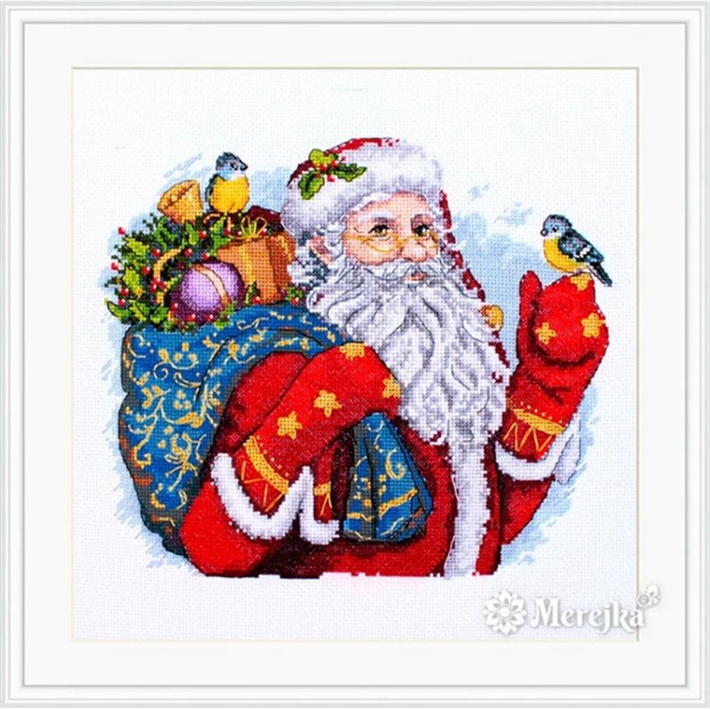 Borduurpakket Vrolijk kerstfeest! Borduurpakket Vrolijk kerstfeest!
