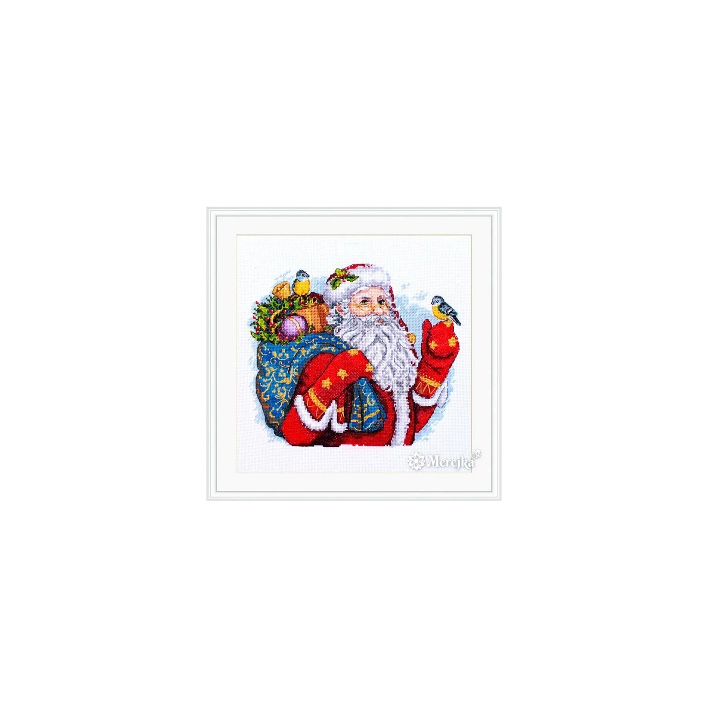 Kit de broderie Joyeux Noël ! Échinacées