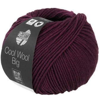 Lana Grossa Cool Wool Big donker bourdeaux 1035