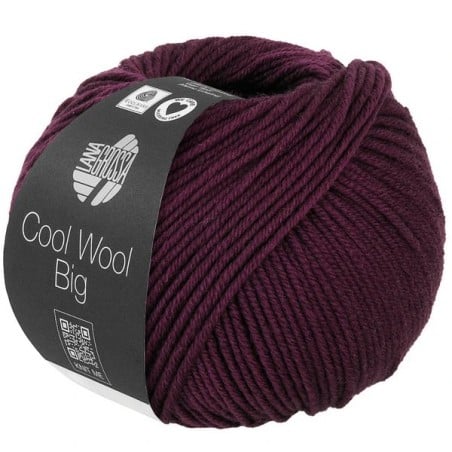 Lana Grossa Cool Wool Big donker bourdeaux 1035