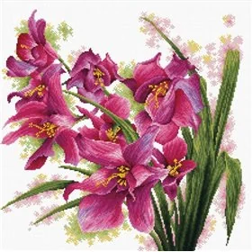 Borduurpakket Prachtige orchideeën