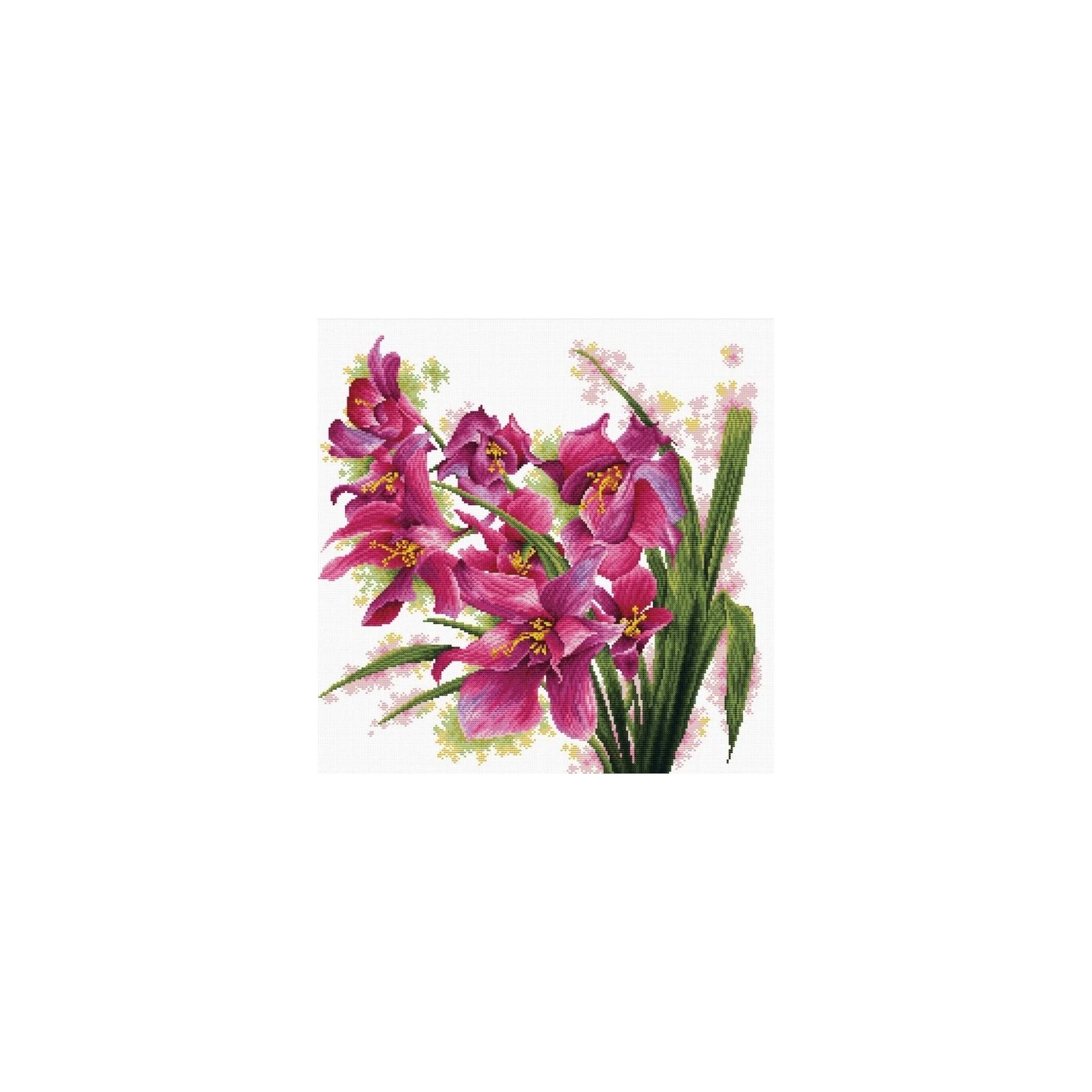 Kit de broderie Belles orchidées