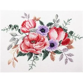 Borduurpakket Elegant boeket