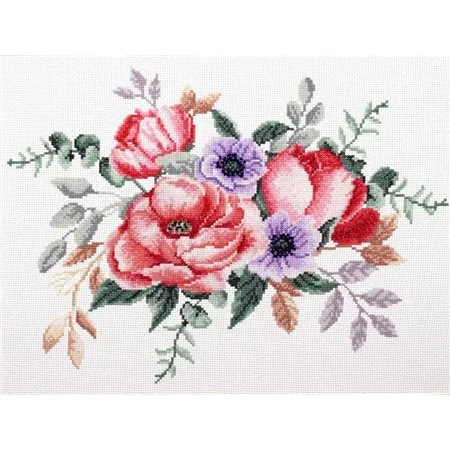 Borduurpakket Elegant boeket