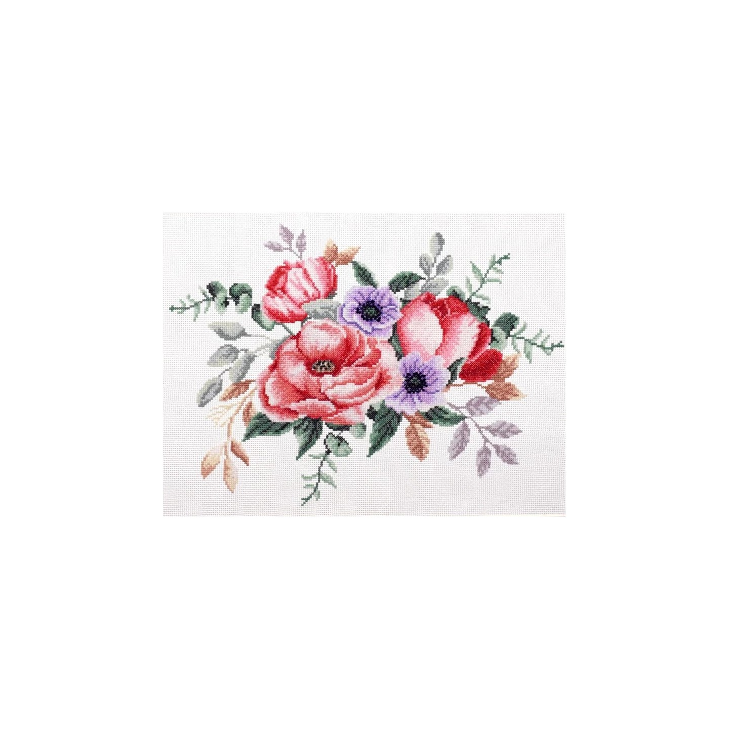 Kit de broderie Bouquet élégant