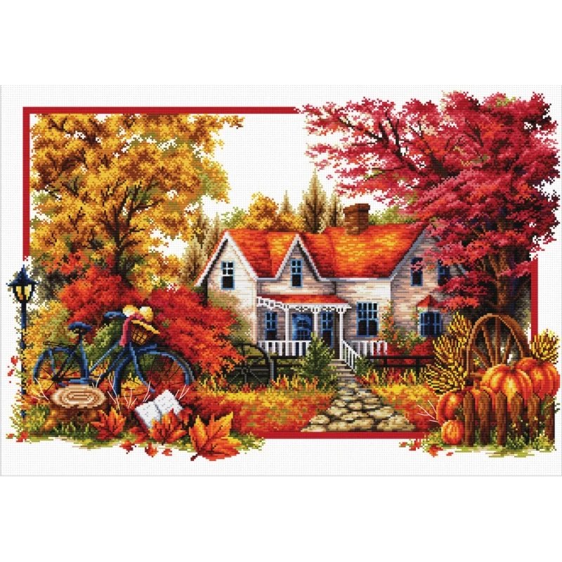 Stickset Der Herbst kommt