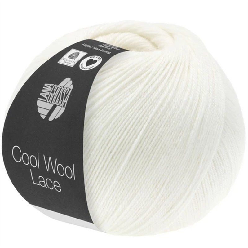 Cool Wool Lace White 28