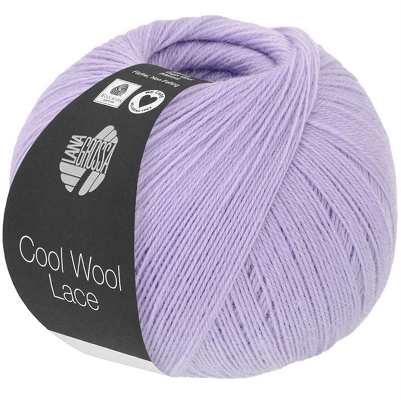 Cool Wool Lace Paars 47