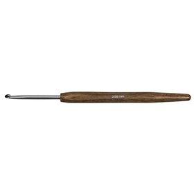 Wollhäkelnadeln mit Holz-Griff 3,5 mm