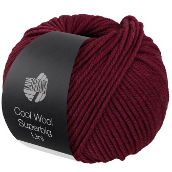 Cool Wool Superbig Uni Weinrot 06
