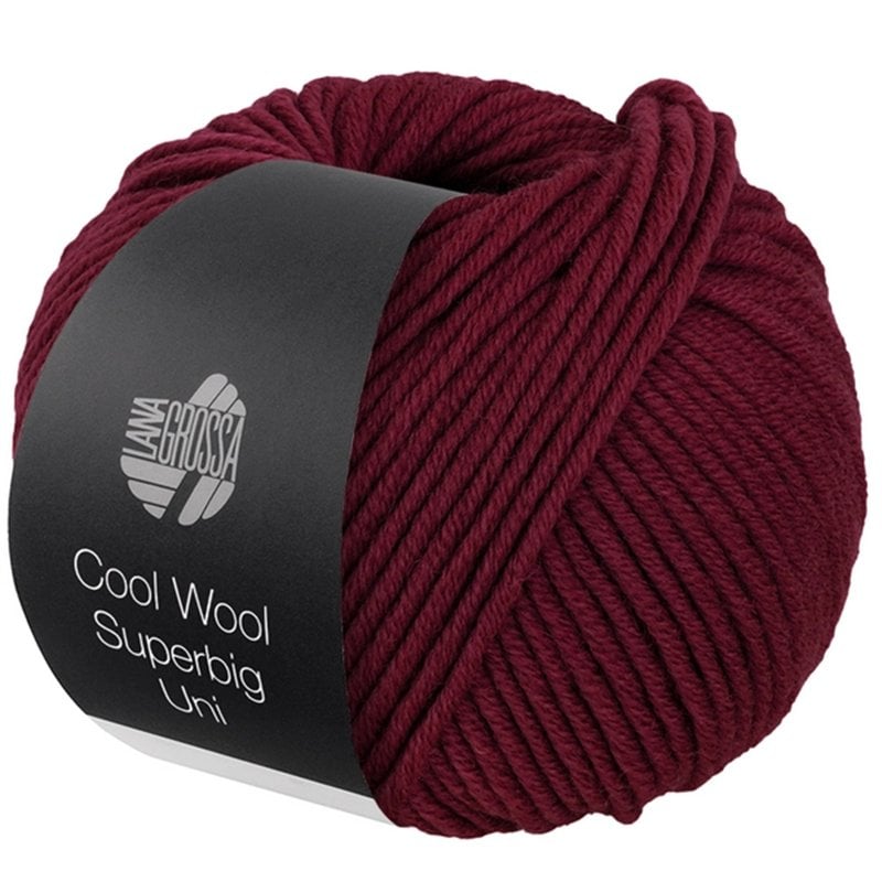 Cool Wool Superbig Uni Weinrot 06