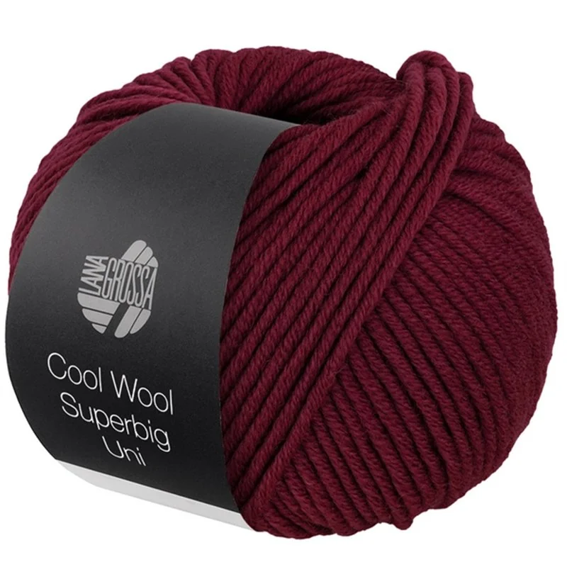 Cool Wool Superbig Uni Wijnrood 06 Cool Wool Superbig Uni Wijnrood 06
