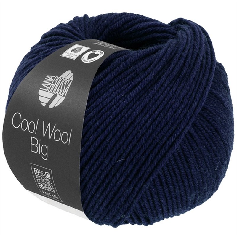 Cool Wool Big Mélange Bleu nuit 1694