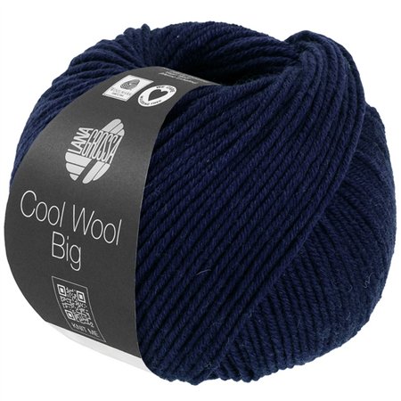 Cool Wool Big Mélange Bleu nuit 1694