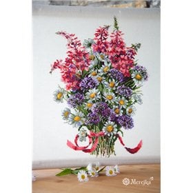 Kit de broderie Le bouquet des champs