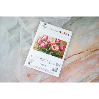 Luca-S Borduurpakket Sierlijke Tulpen