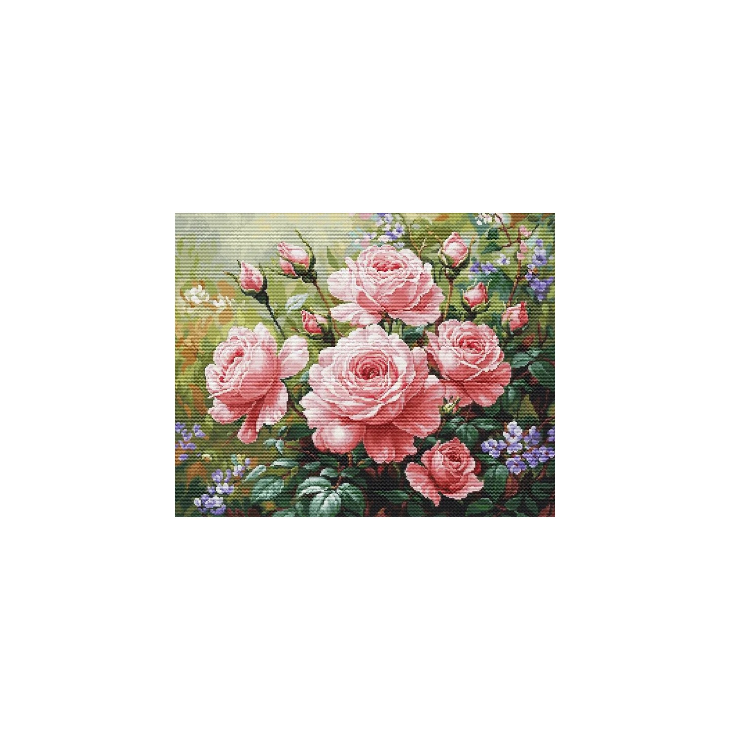 Luca-S Embroidery kit The Roses Garden