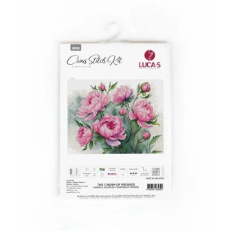 Luca-S Embroidery kit The Charm of Peonies