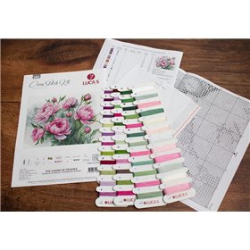 Kit de broderie Le Charme des Pivoines Kit de broderie Le Charme des Pivoines