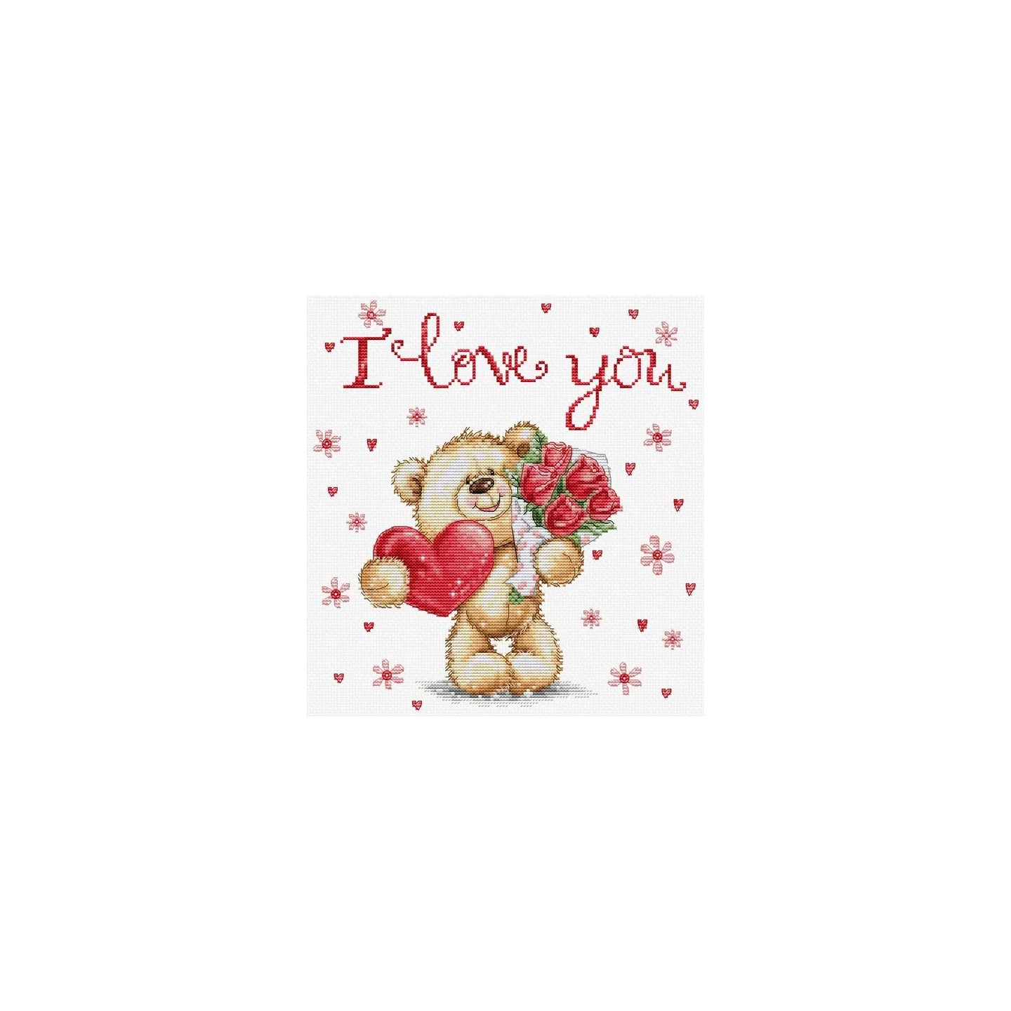 Luca-S Stickset Ich liebe dich