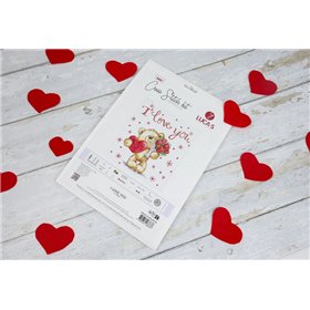 Kit de broderie Je T'aime Kit de broderie Je T'aime