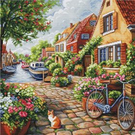 Embroidery kit Summer Splendor Embroidery kit Summer Splendor