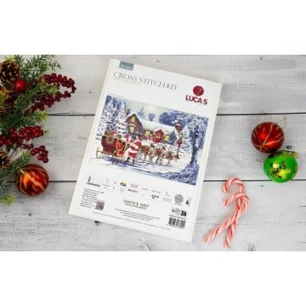 Luca-S Stickset Der Besuch des Weihnachtsmanns