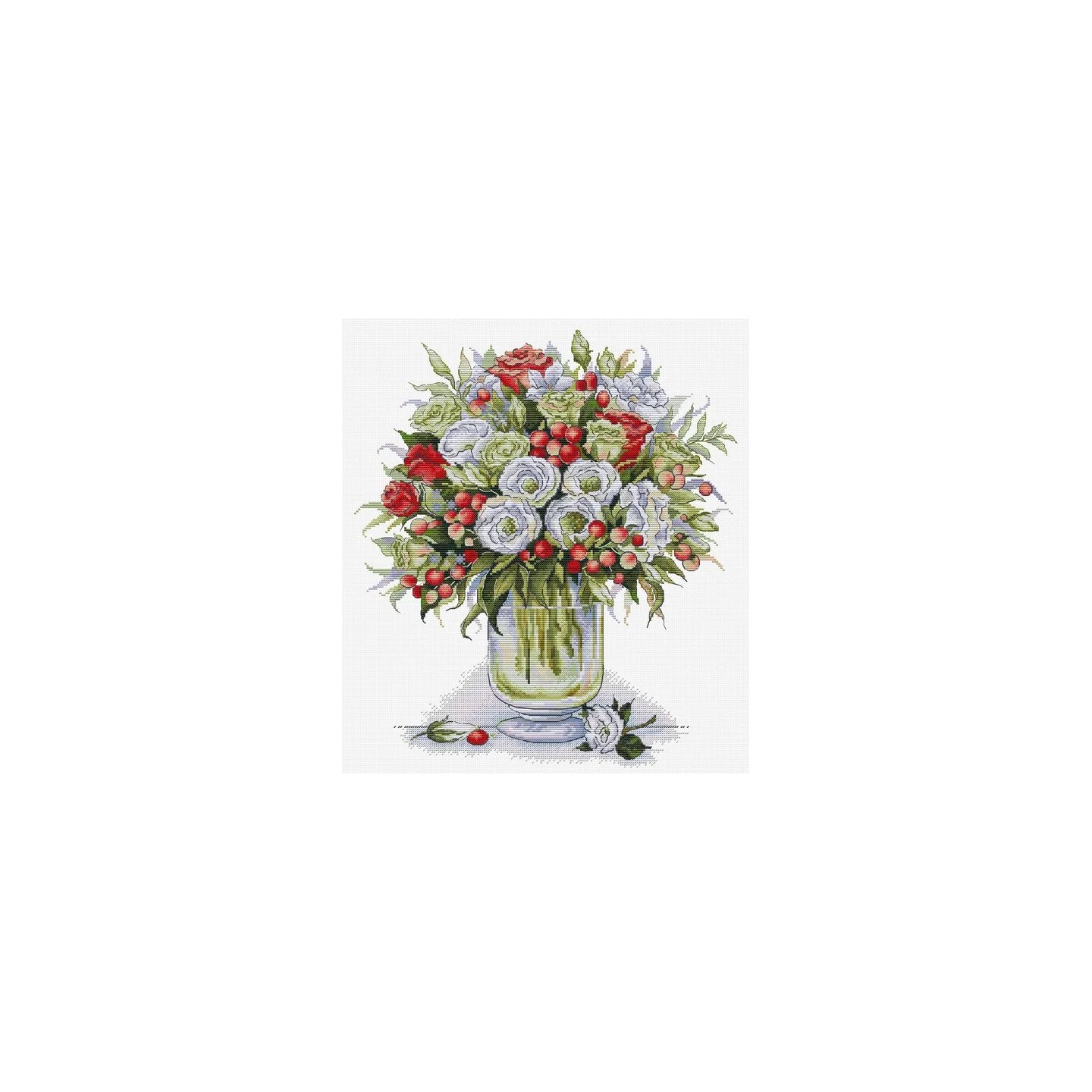 Kit de broderie Le Bouquet de la Passion