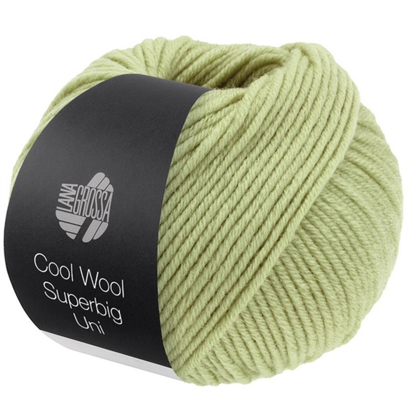 Cool Wool Superbig Uni Bleekgroen 27