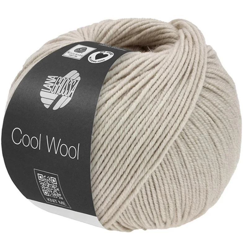 Cool Wool Mélange Grijsbeige gemeleerd 1491 Cool Wool Mélange Grijsbeige gemeleerd 1491