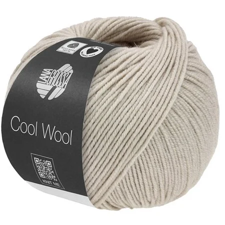 Cool Wool Mélange Grijsbeige gemeleerd 1491