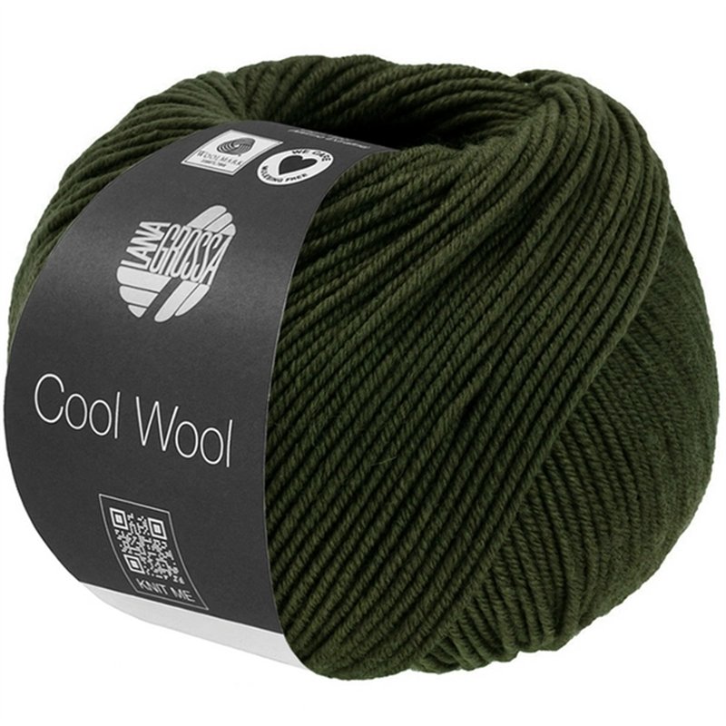 Cool Wool Mélange Loden groen gemeleerd 1495