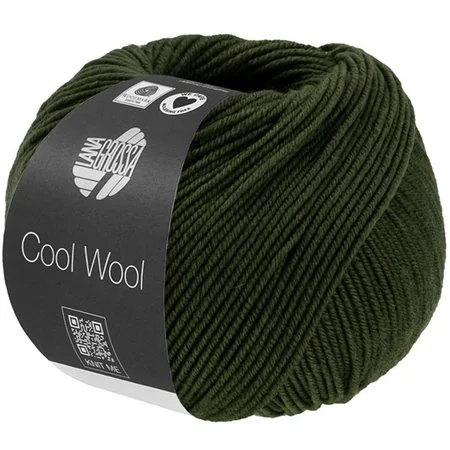 Cool Wool Mélange Loden groen gemeleerd 1495