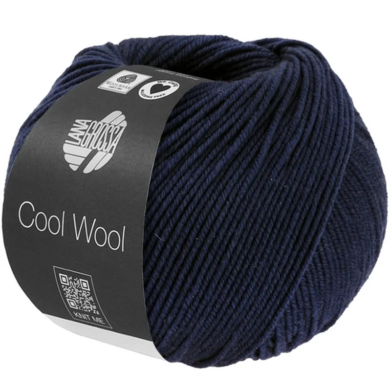 Cool Wool Mélange Nachtblau gemeleerd 1494 Cool Wool Mélange Nachtblau gemeleerd 1494