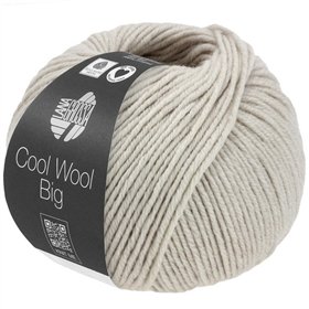 Cool Wool Big Mélange Graubeige meliert 1691