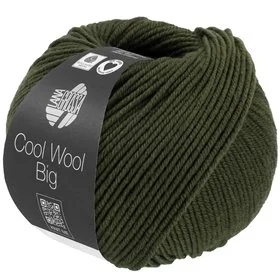 Cool Wool Big Mélange Lodengroen gemeleerd 1695