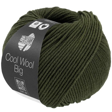 Cool Wool Big Mélange Lodengrün meliert 1695