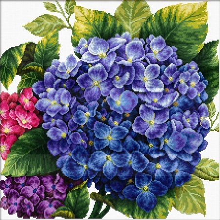 Borduurpakket Hortensia