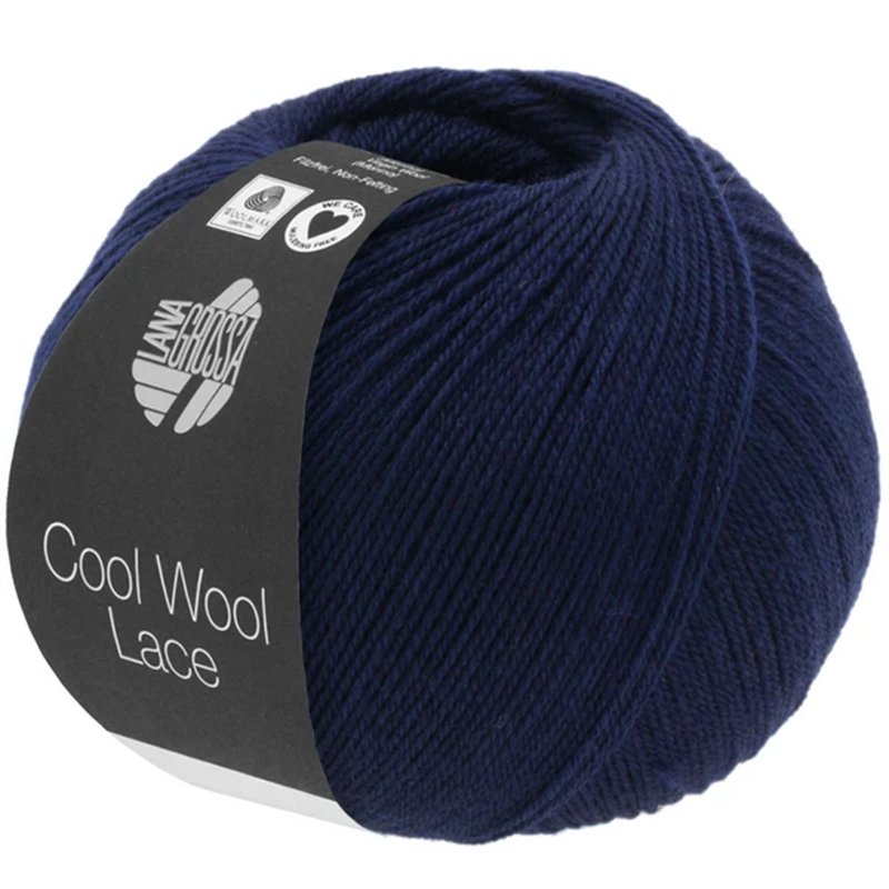 Cool Wool Lace Nachtblauw 23
