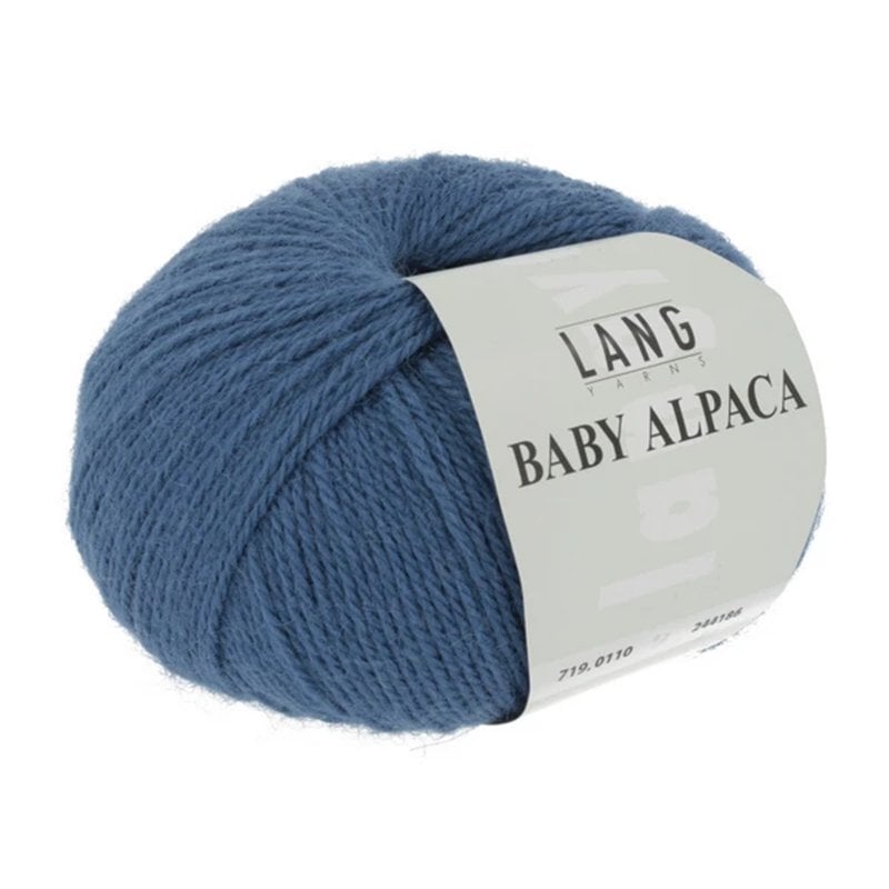 Baby Alpaca 110 staalblauw