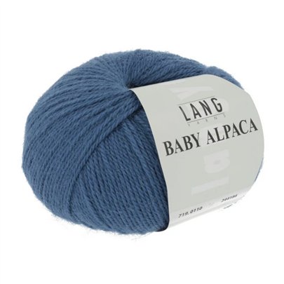 Baby Alpaca 110 stahlblau