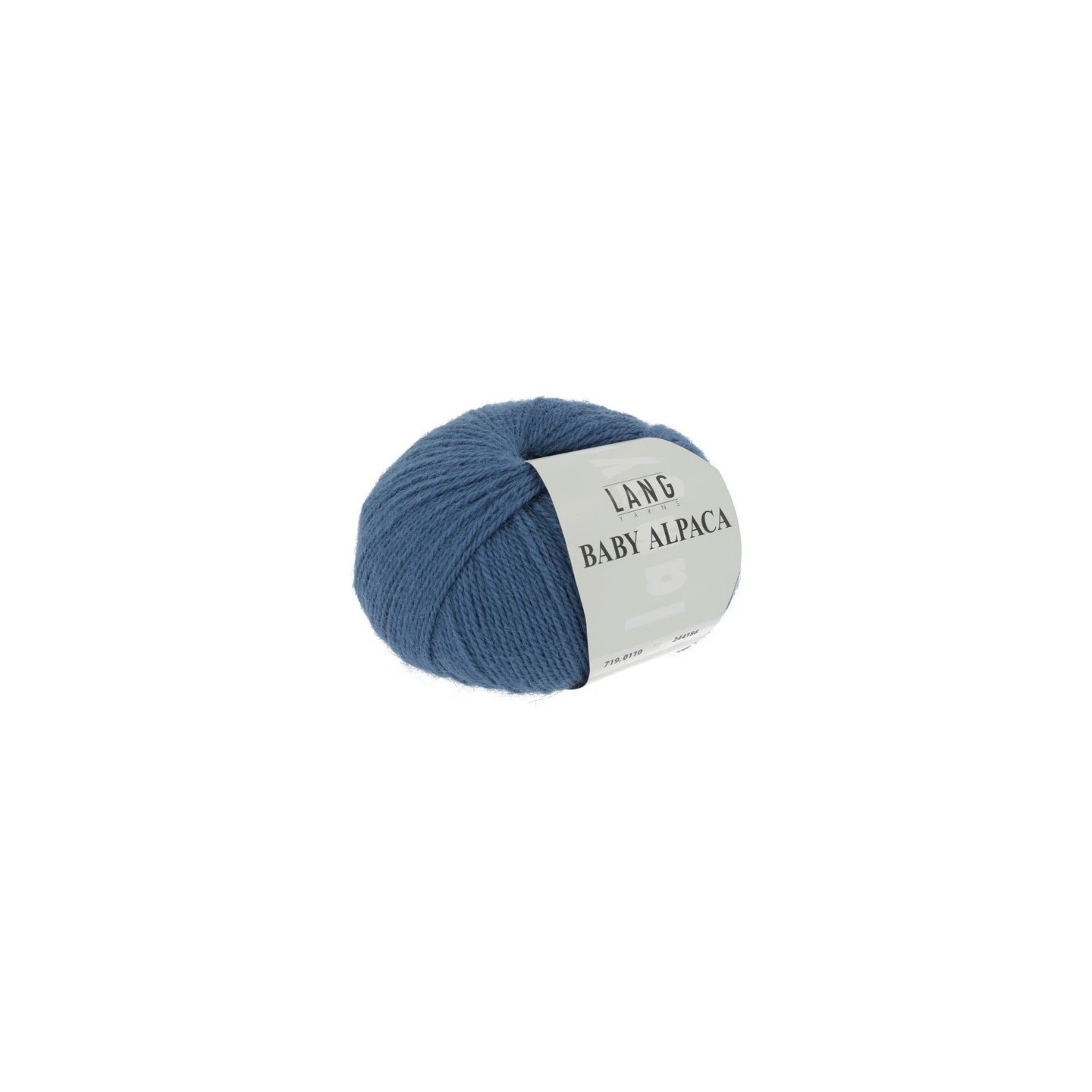 Baby Alpaca 110 steel blue