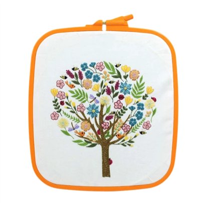 Stickrahmen Nurge 14,5 x 16,5 cm Pastellblau