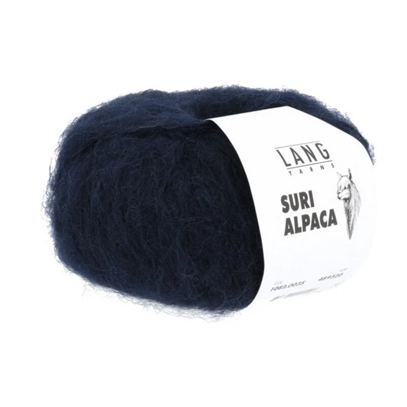 Suri Alpaca 035 marineblauw