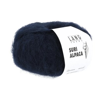 Suri Alpaca 035 marineblauw