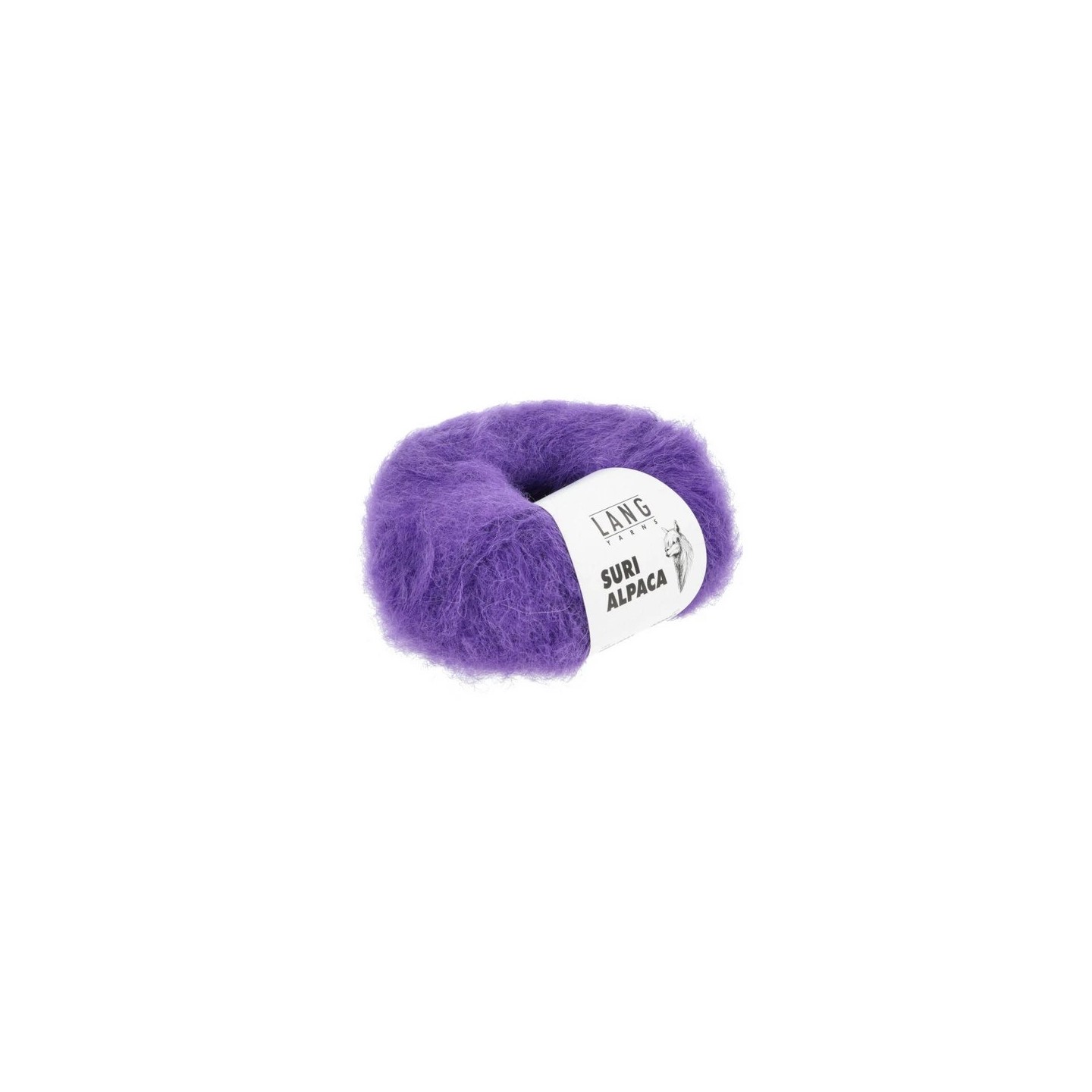 Suri Alpaca 045 violet foncé