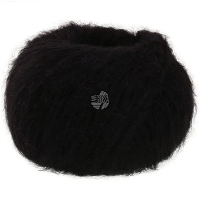 Lana Grossa Mohair Di Gio 016 Zwart