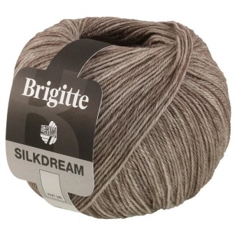 Lana Grossa Brigitte Silkdream 04 Grijsbeige