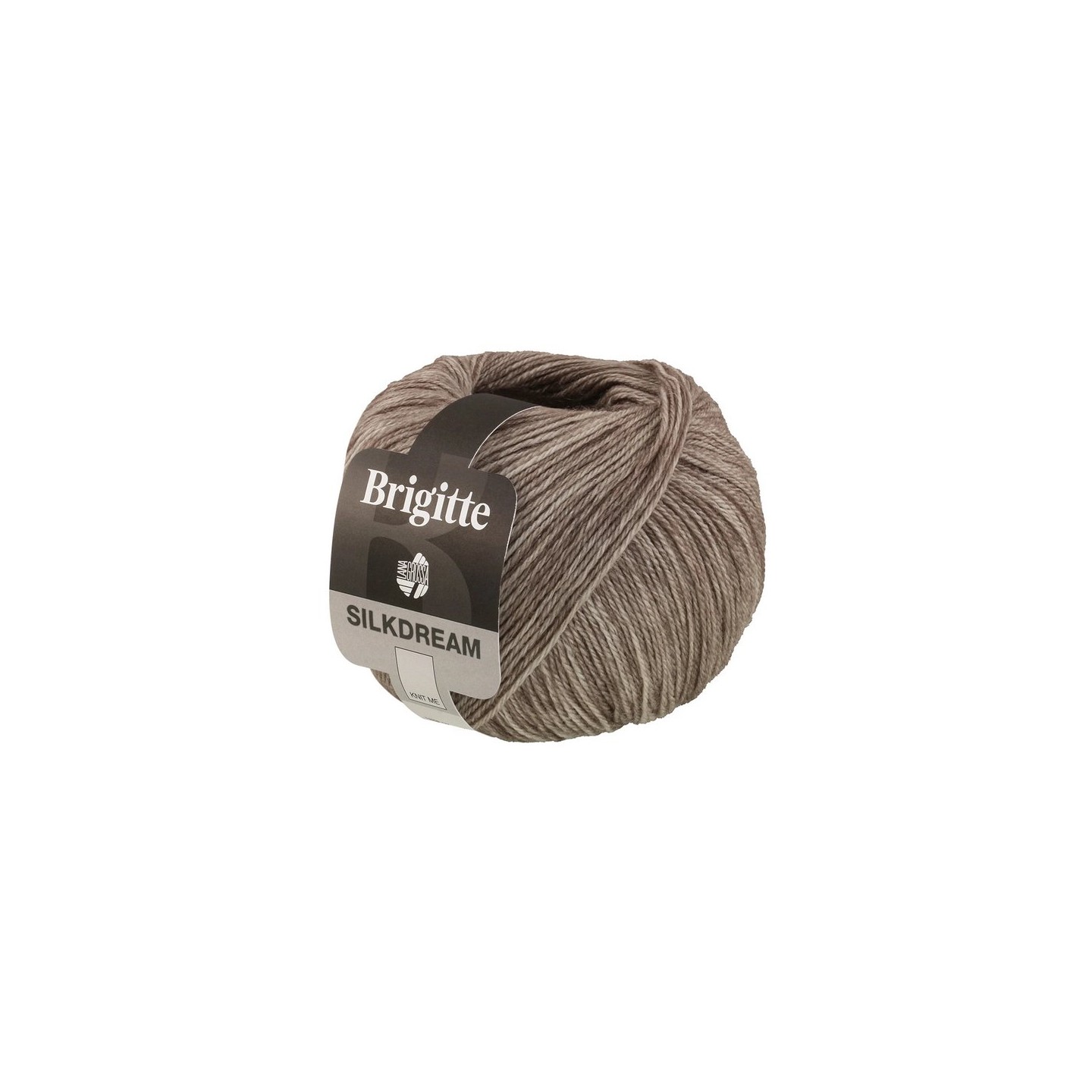 Lana Grossa Brigitte Silkdream 04 Grijsbeige