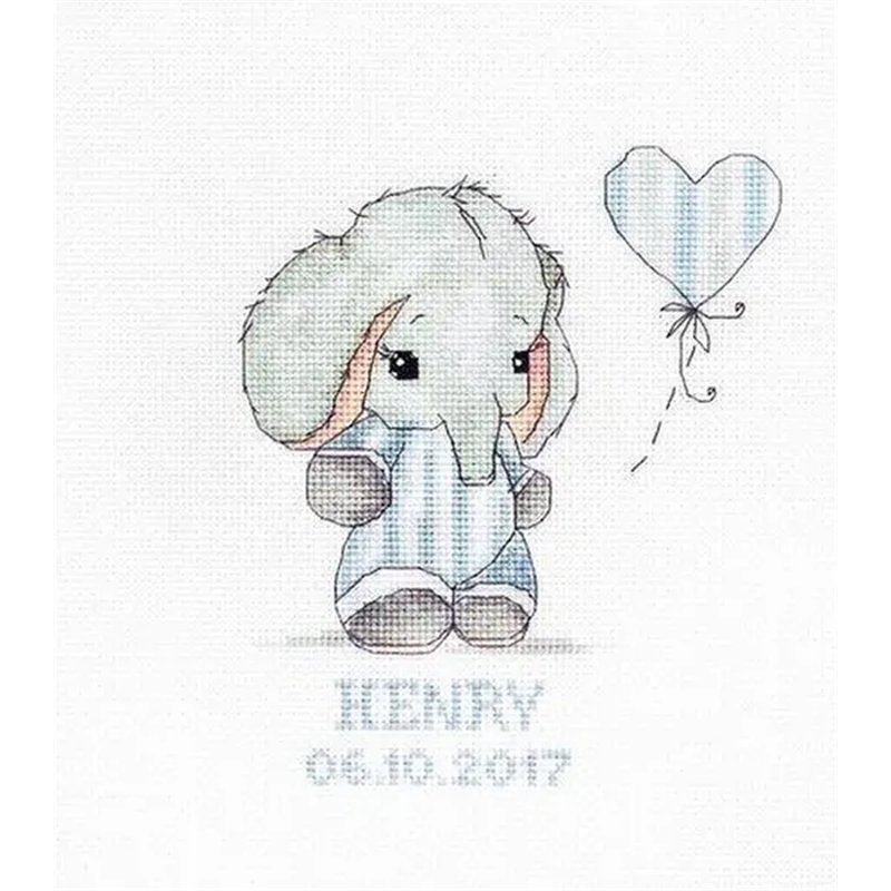 Embroidery kit Baby boy